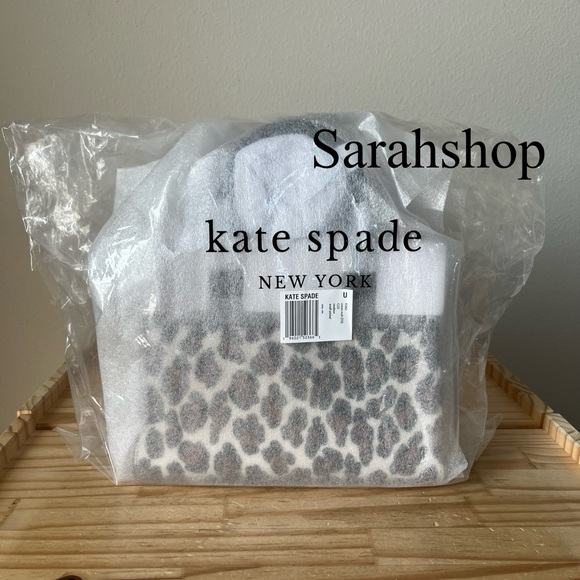 ♠️Kate Spade Madison Spotted Leopard Small Satchel - Picture 15 of 15